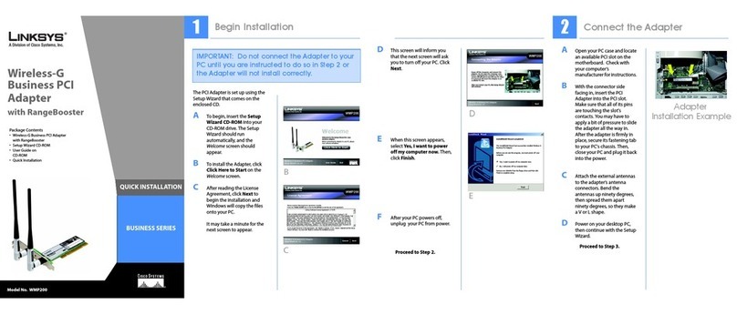 Linksys WMP200 Instrucciones de funcionamiento originales