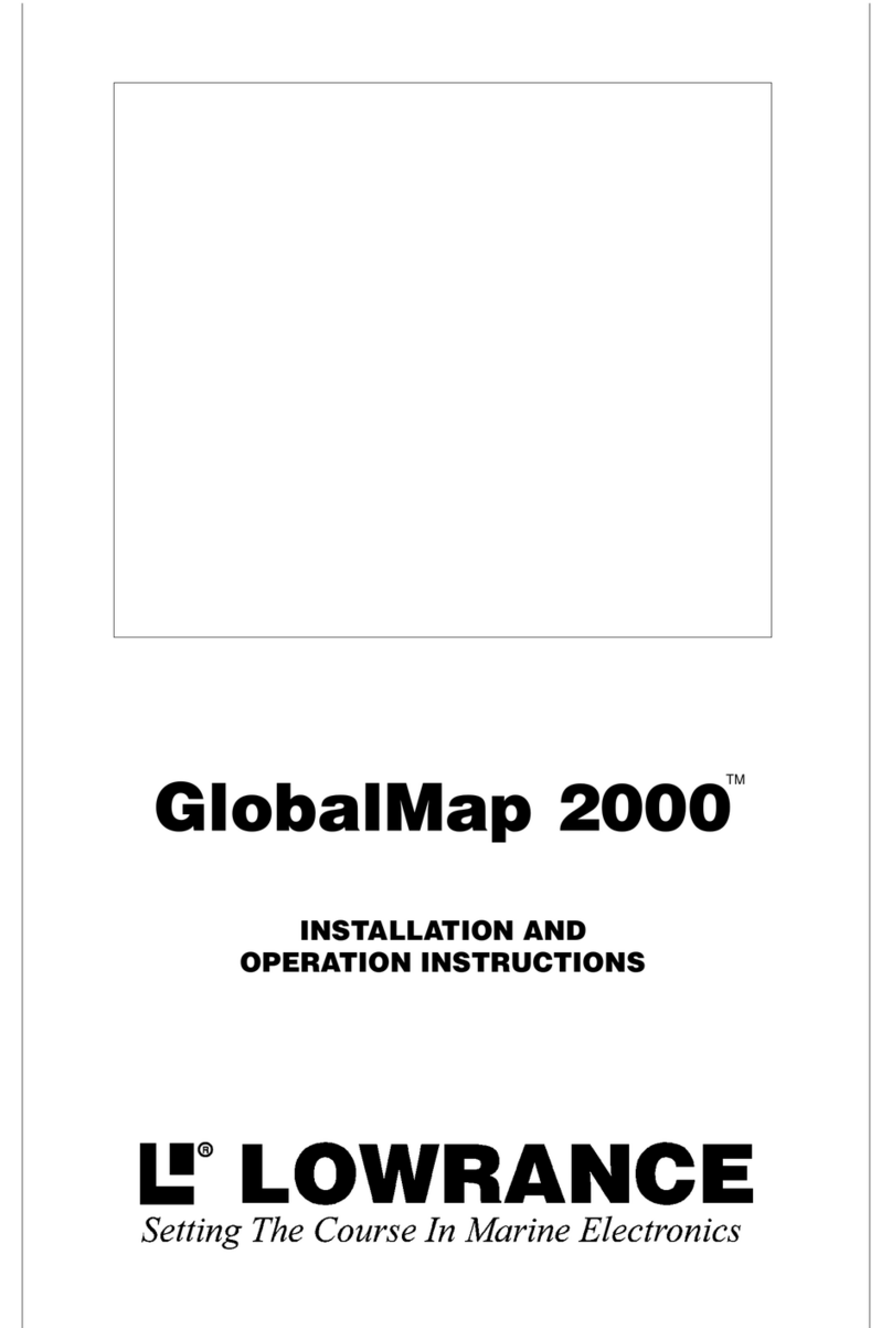 Lowrance GlobalMap 2000 Manual de usuario Lowrance GlobalMap 2000 Manual de usuario