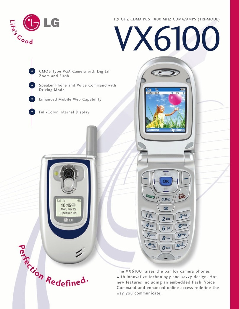 LG VX6100 Manual de usuario