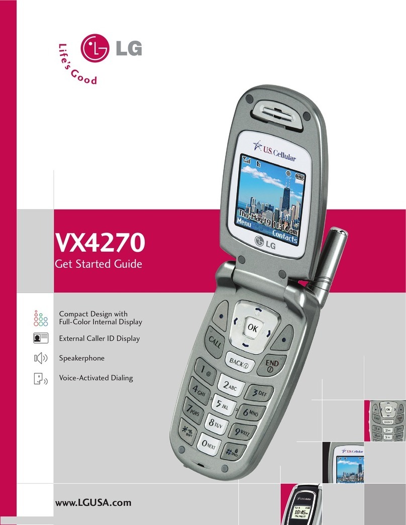 LG VX4270 Hoja de especificaciones