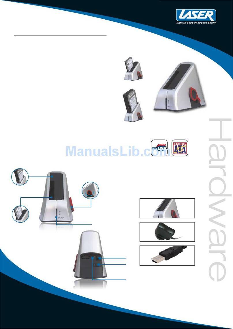 Laser CASE-DOCK Manual de usuario