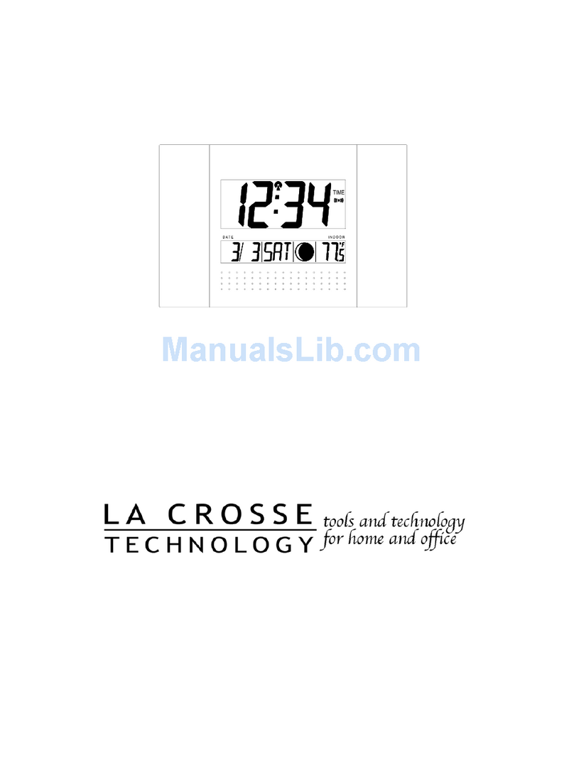 La Crosse Technology WS-8007U-C Manual de usuario