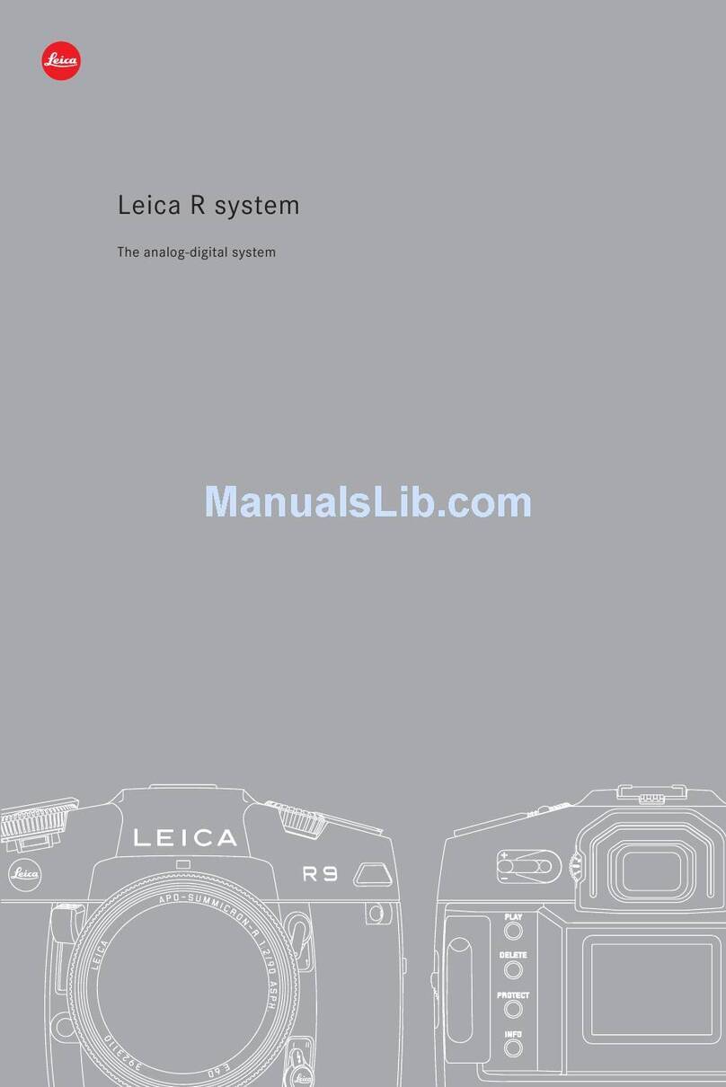 Leica Digital-Modul R Manual de usuario