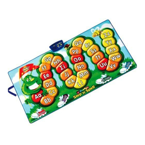 Learning Resources Alpha-Bug Step ‘n’ Spell LER6907 Manual de usuario