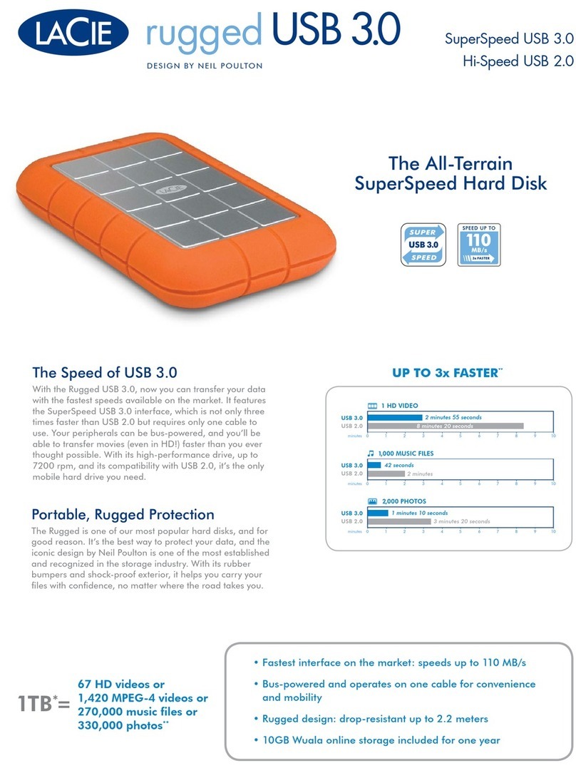 LaCie 301930 Manual de usuario