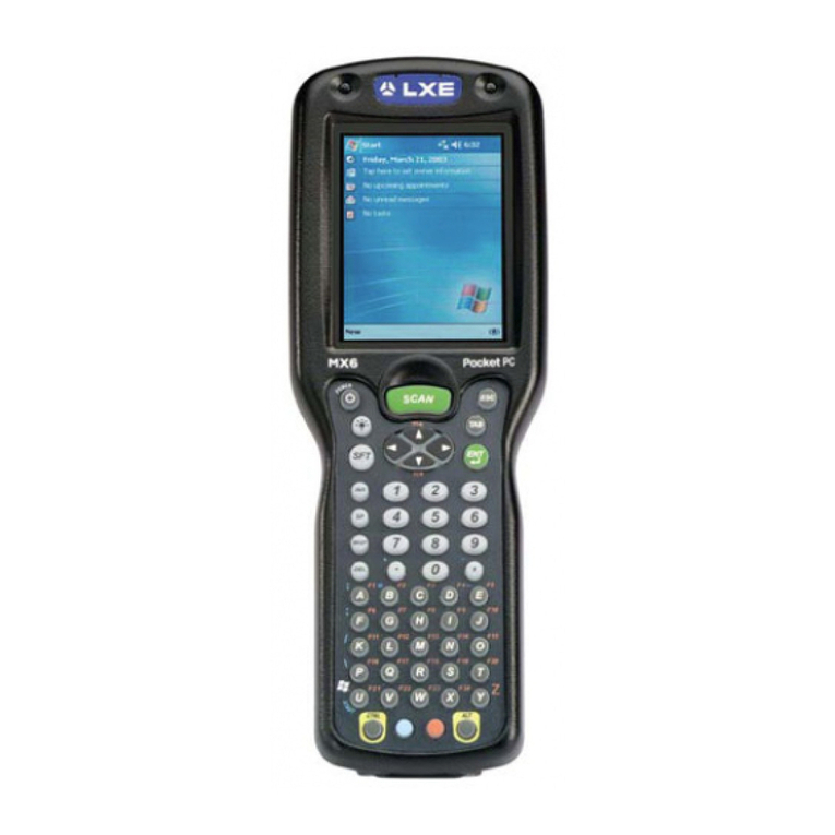 LXE MX6 Manual de usuario