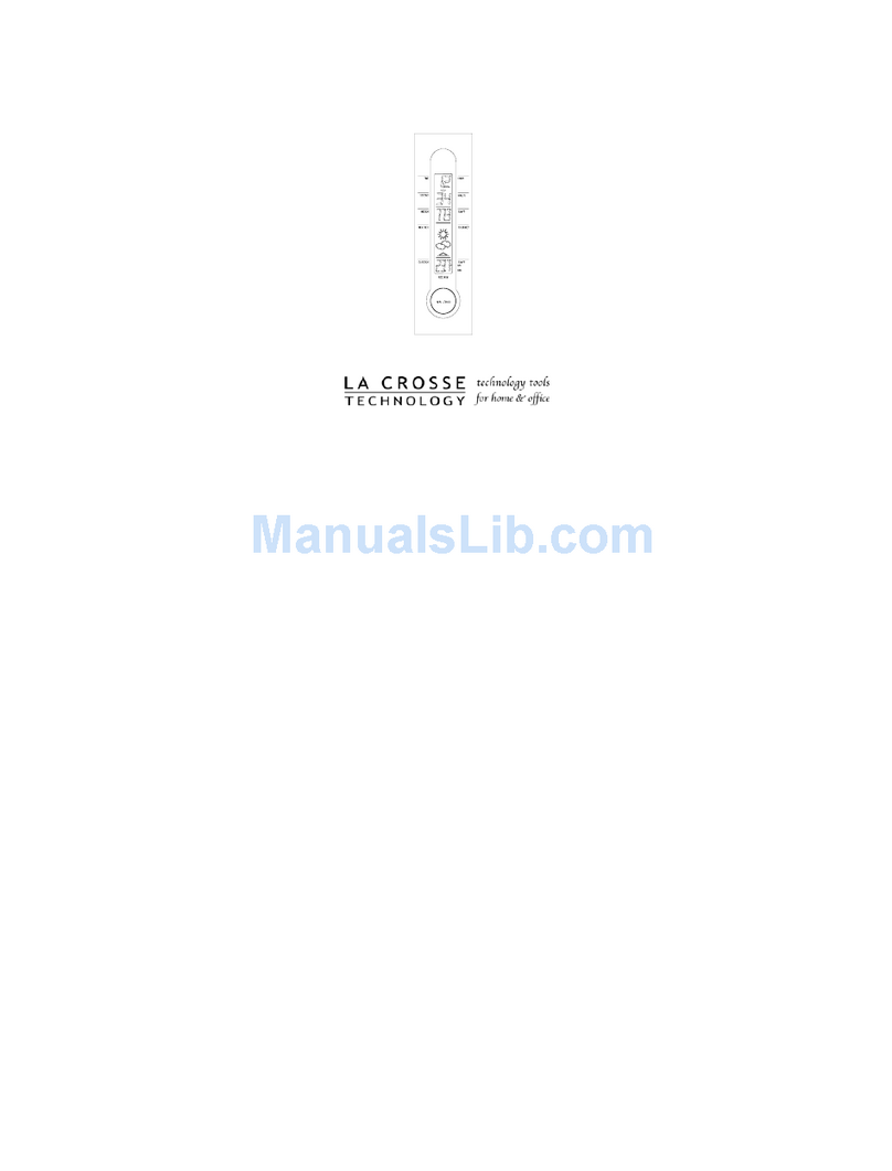 La Crosse Technology WS-7044UA Manual de usuario