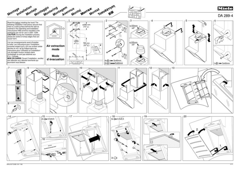 Miele DA 289-4 Manual de usuario