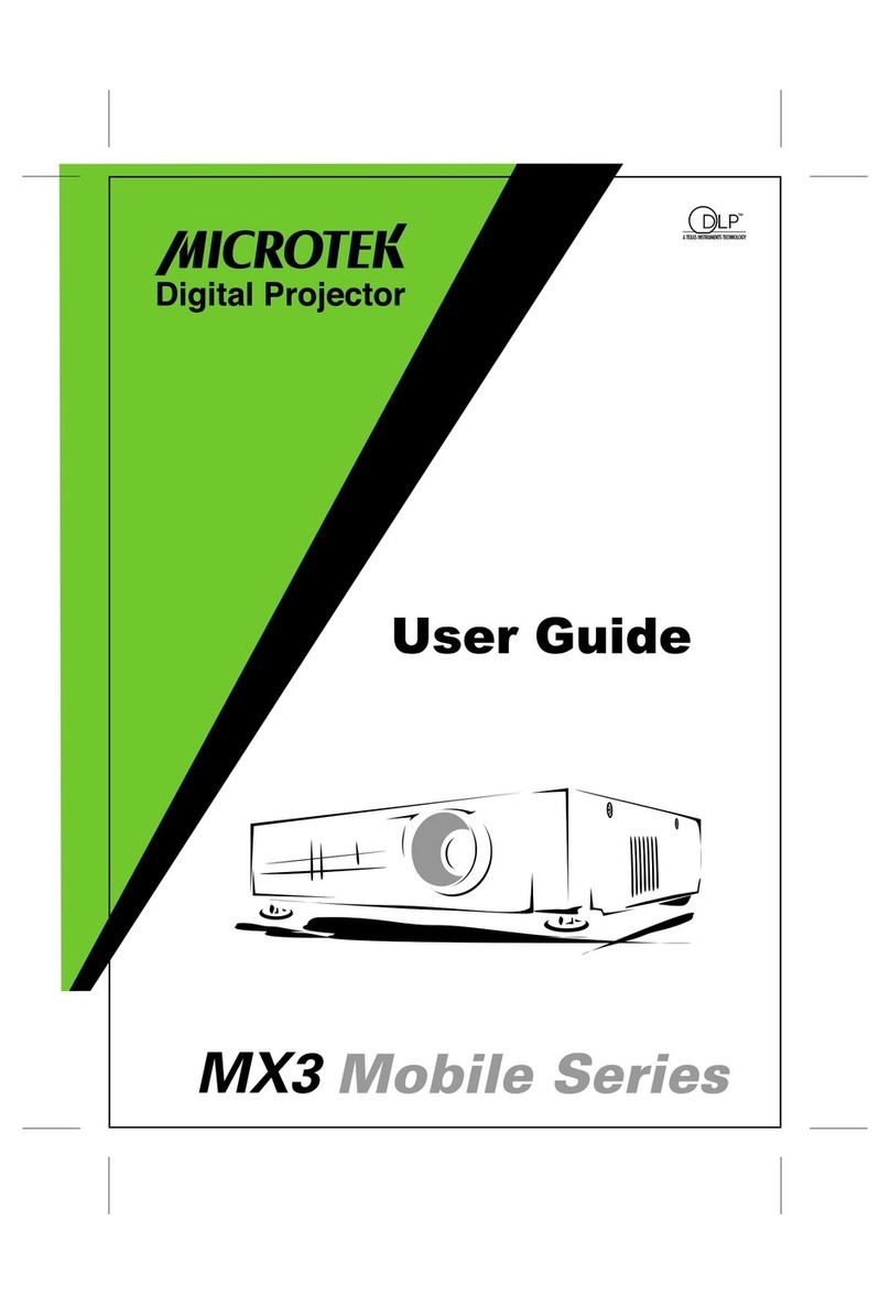 Microtek MX3 Manual de usuario