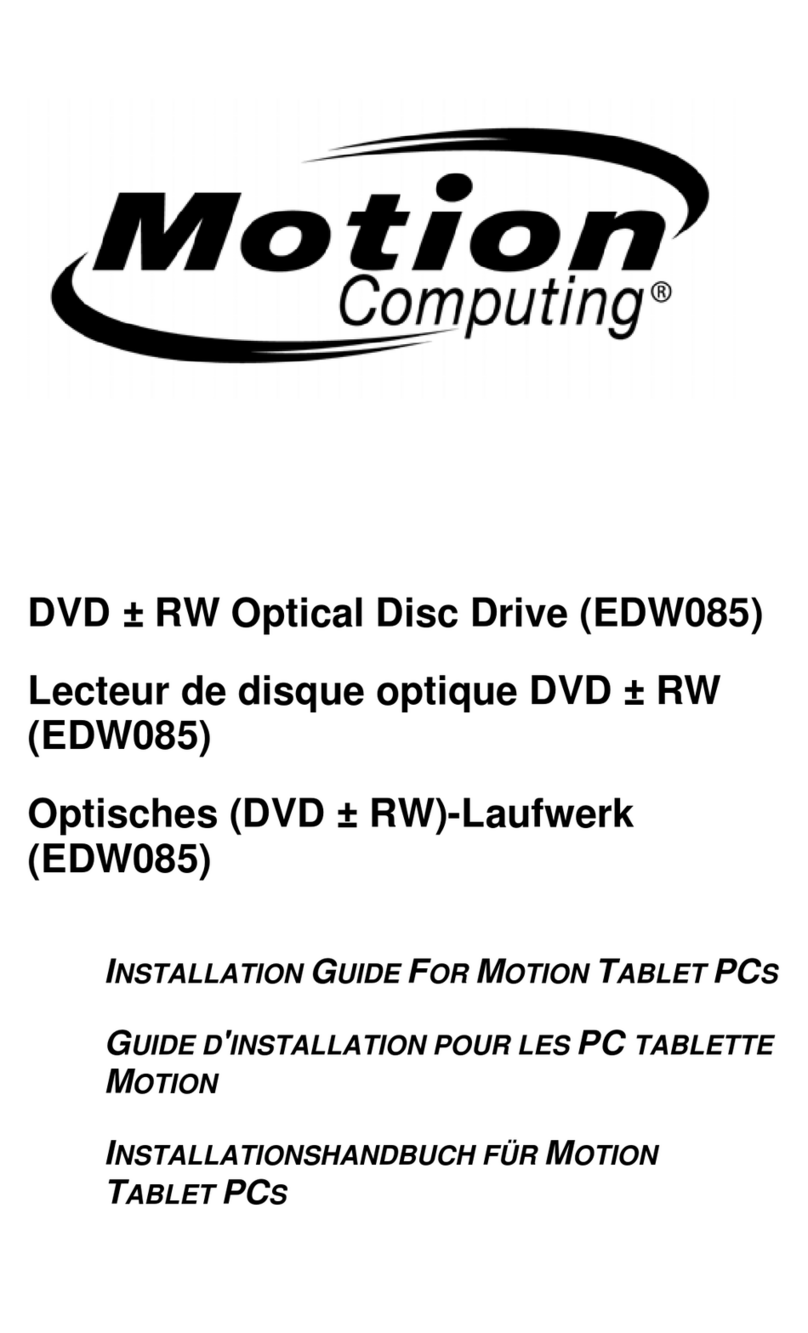 Motion Computing M1200 Manual de usuario