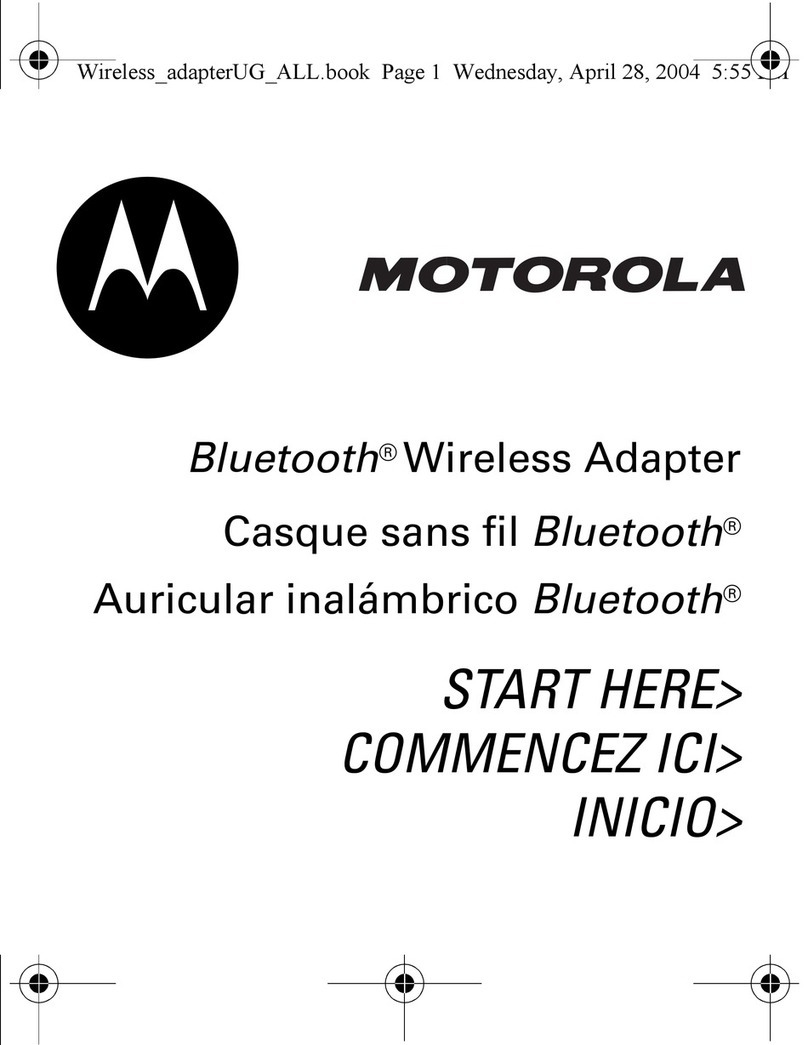Motorola DC600 Manual de instrucciones