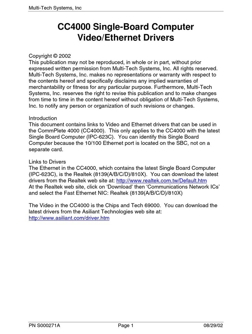 Multitech CommPlete 4000 Manual