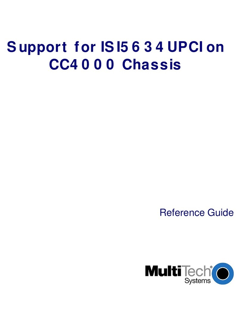 Multitech MultiModem ISI5634UPCI-4 Manual de usuario