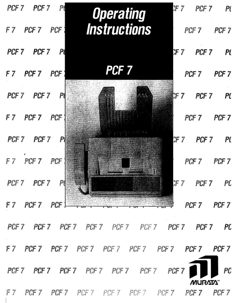 Murata PCF7 Manual de usuario Murata PCF7 Manual de usuario
