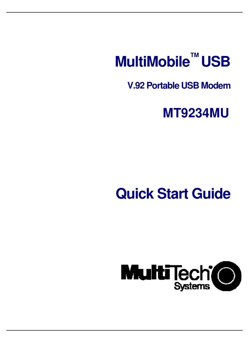 Multitech MultiMobile MT9234MU Manual de usuario