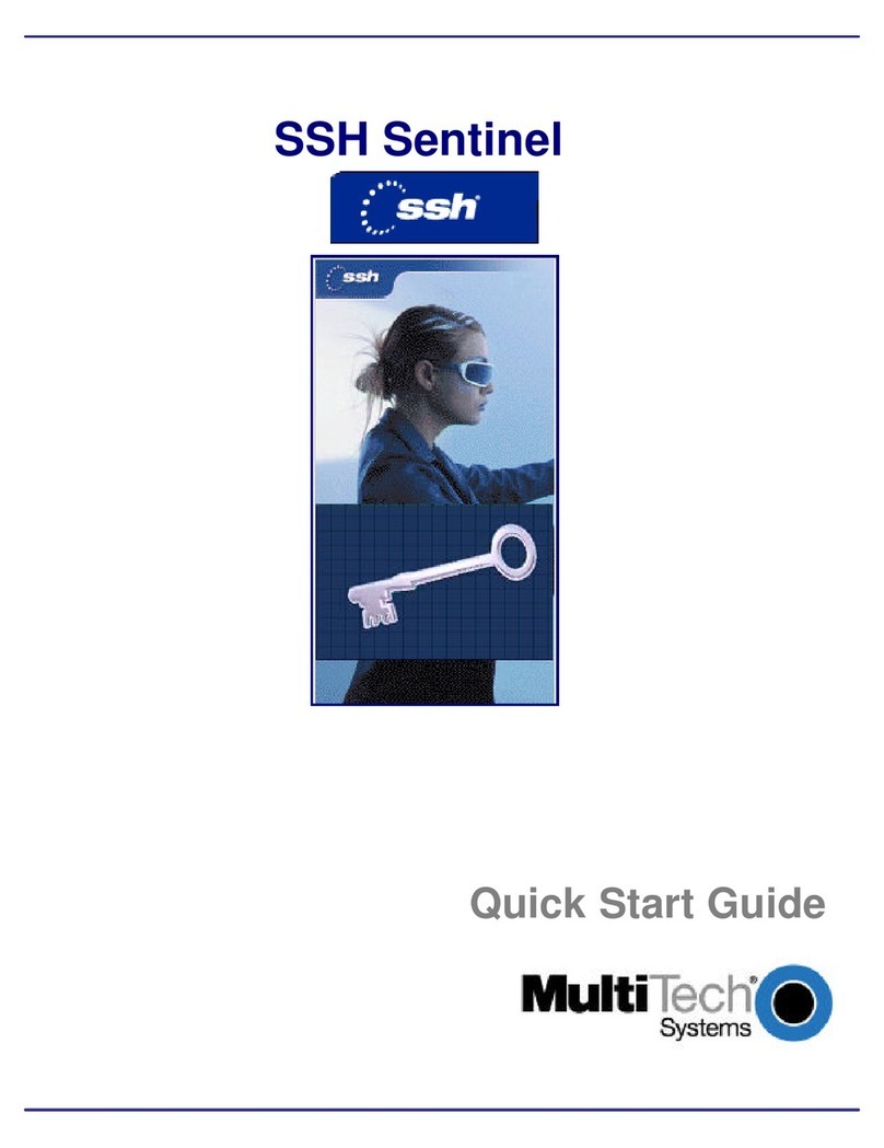 Multitech RouteFinder RF550VPN Manual de usuario