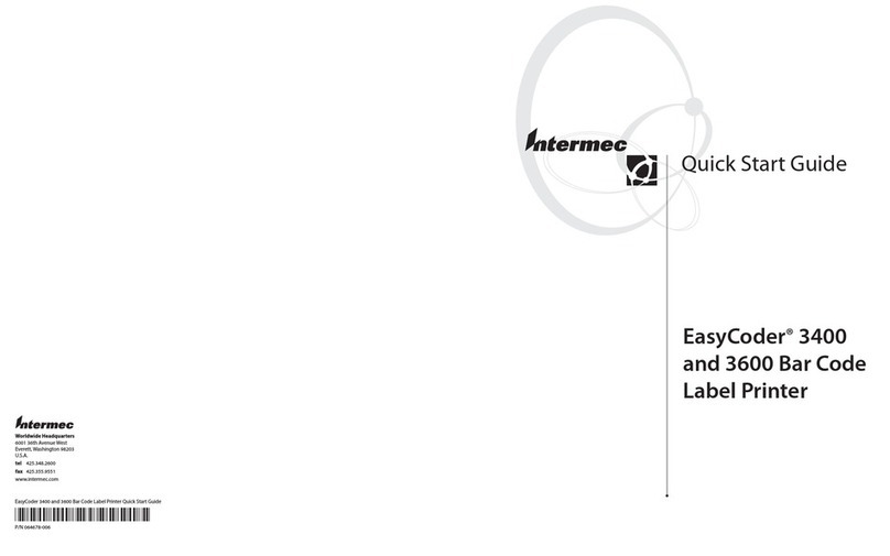 Intermec 3400 Manual de usuario Intermec 3400 Manual de usuario