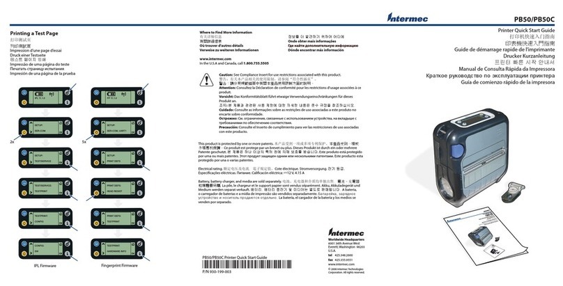 Intermec PB50 Manual de usuario