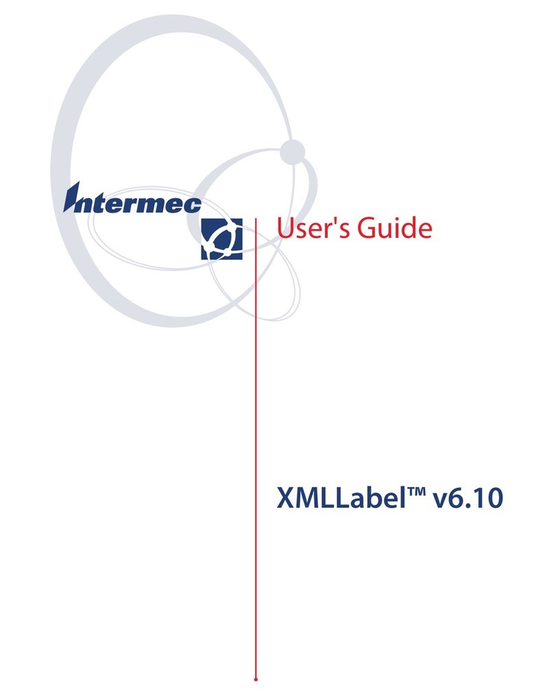 Intermec XMLLabel Manual de usuario
