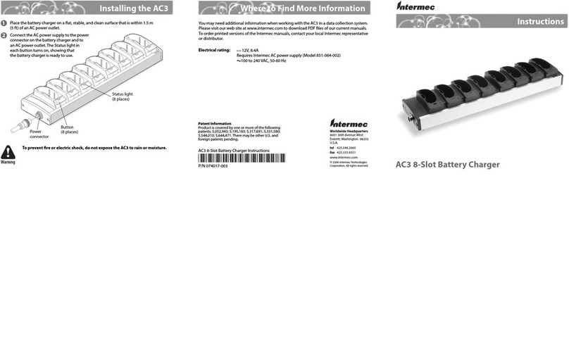 Intermec AC3 Manual de usuario