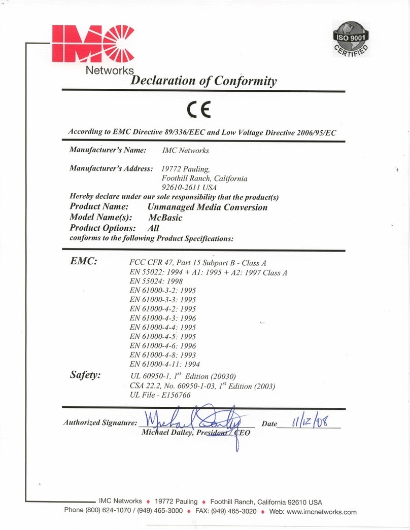 IMC Networks McBasic Manual