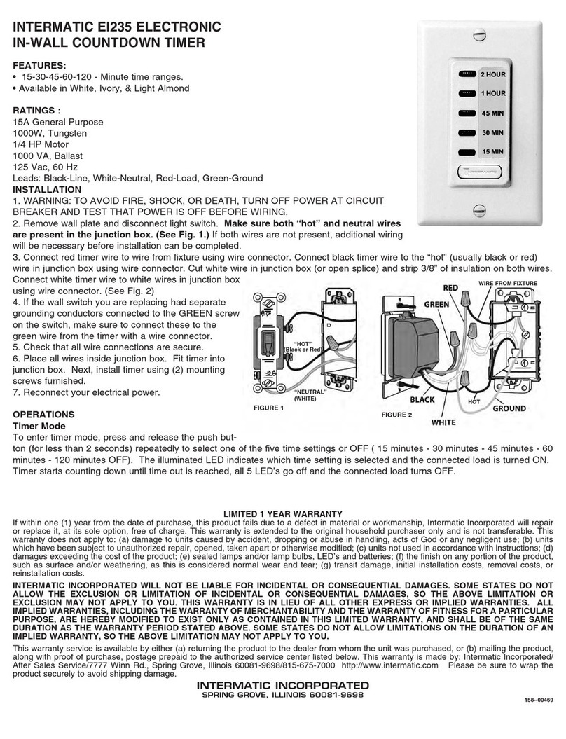 Intermatic EI235 Manual