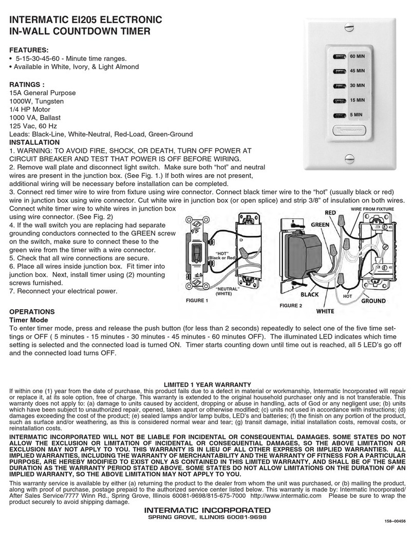 Intermatic EI205 Manual