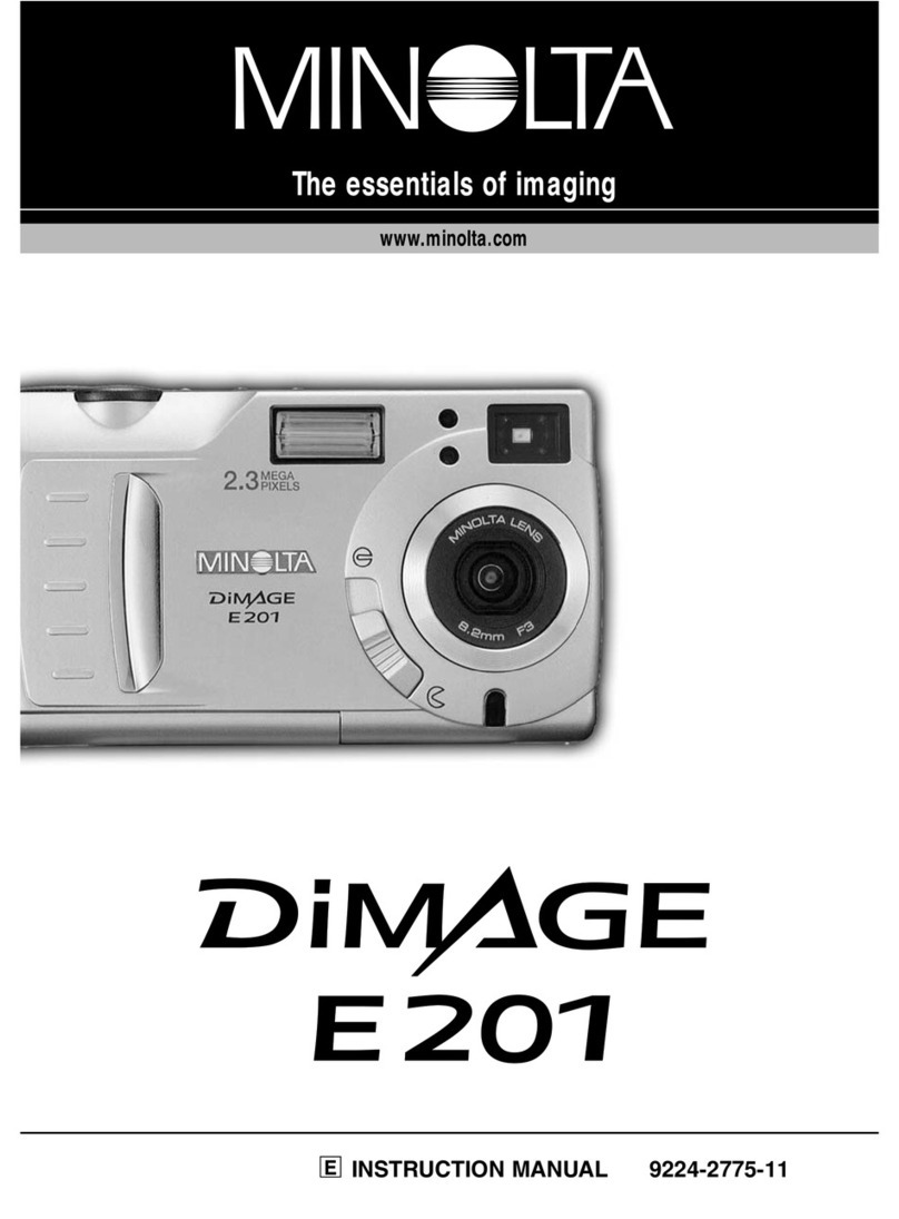 Minolta DiMAGE E201 Manual de usuario