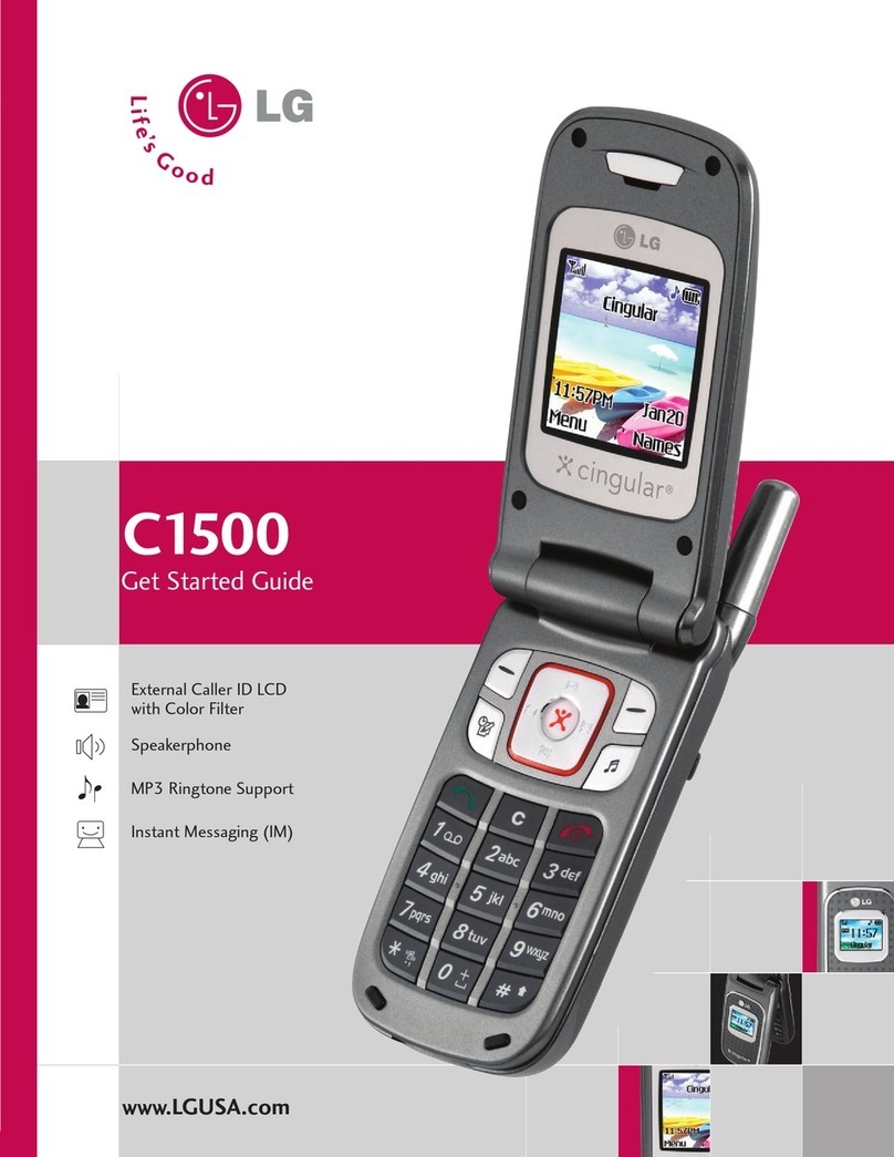 LG C1500 Hoja de especificaciones