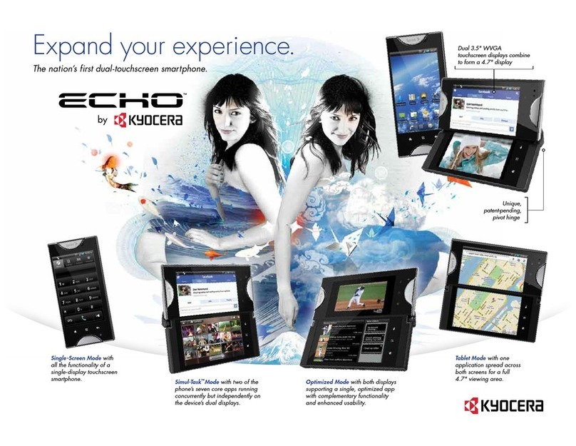 Kyocera Echo Manual de usuario