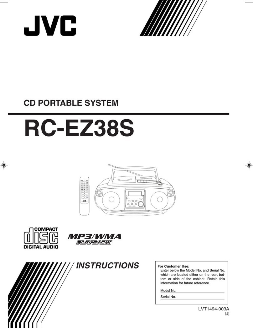 JVC RC-EZ38SC Manual de usuario