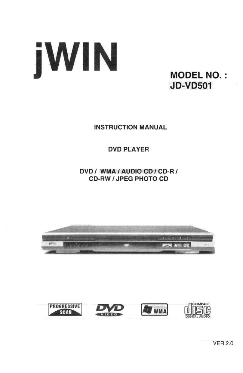 jWIN JD-VD501 Manual de usuario