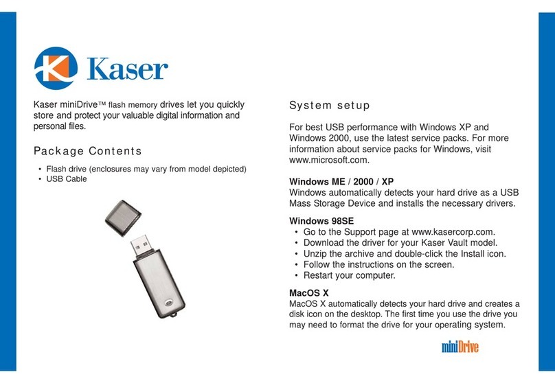 Kaser MiniDrive Manual de usuario
