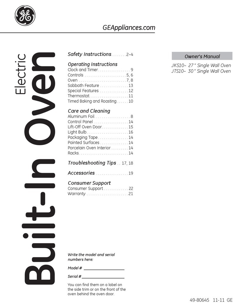 GE JTS10SPSS Manual de usuario