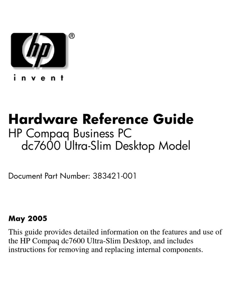 HP DC7600 - HP Manual de operación y mantenimiento