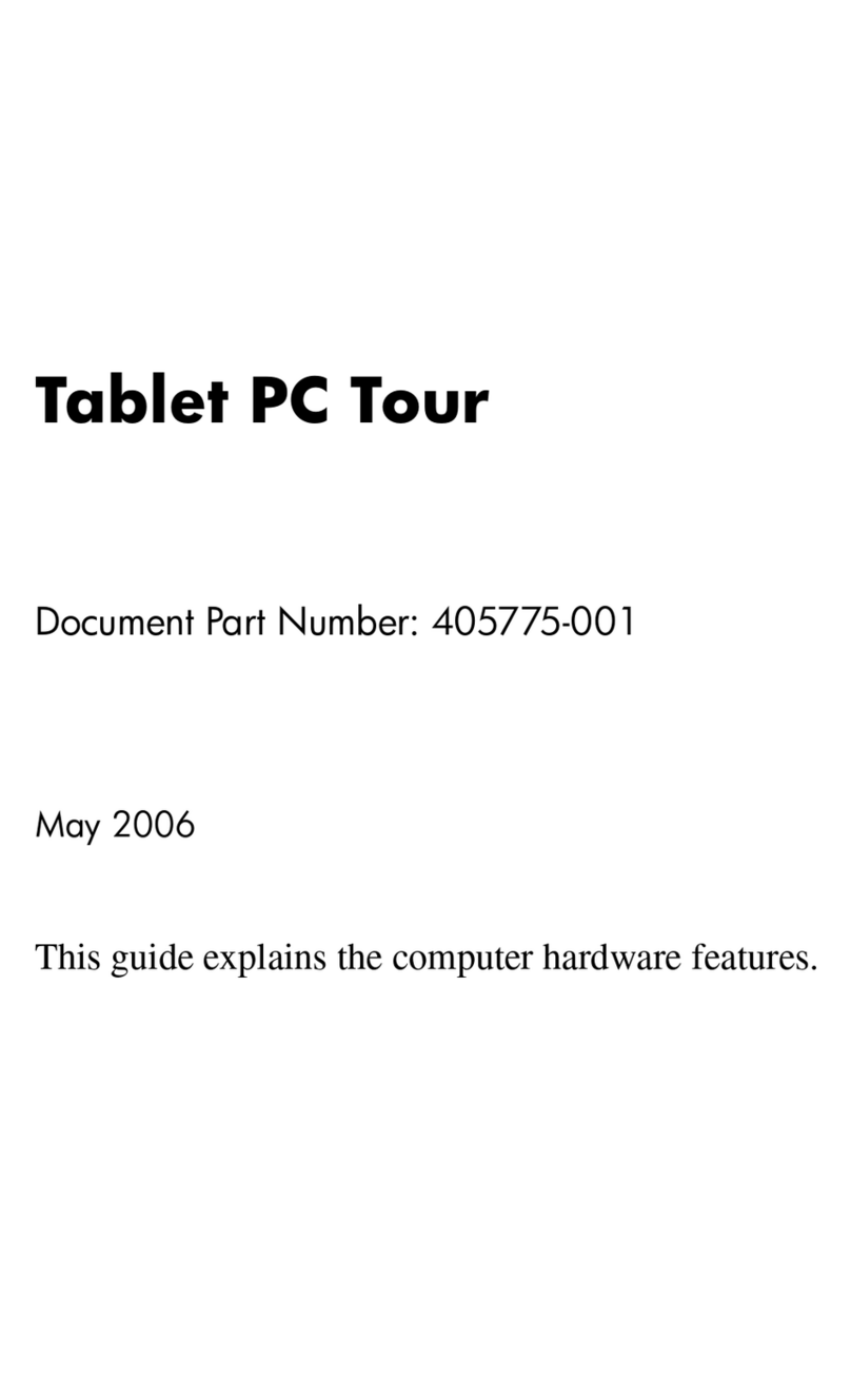 HP Compaq tc4400 Instrucciones de instalación