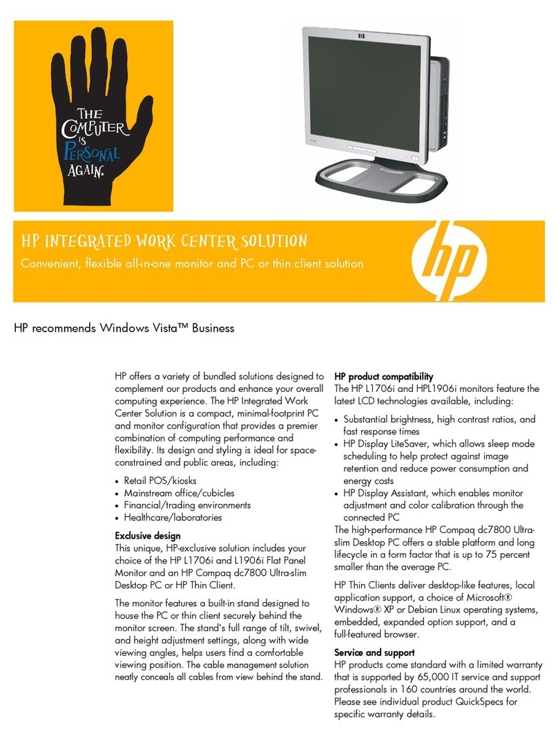 HP L1706i Manual de usuario