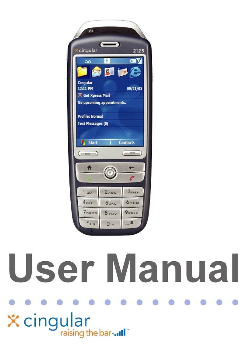Cingular 2125 Manual de usuario