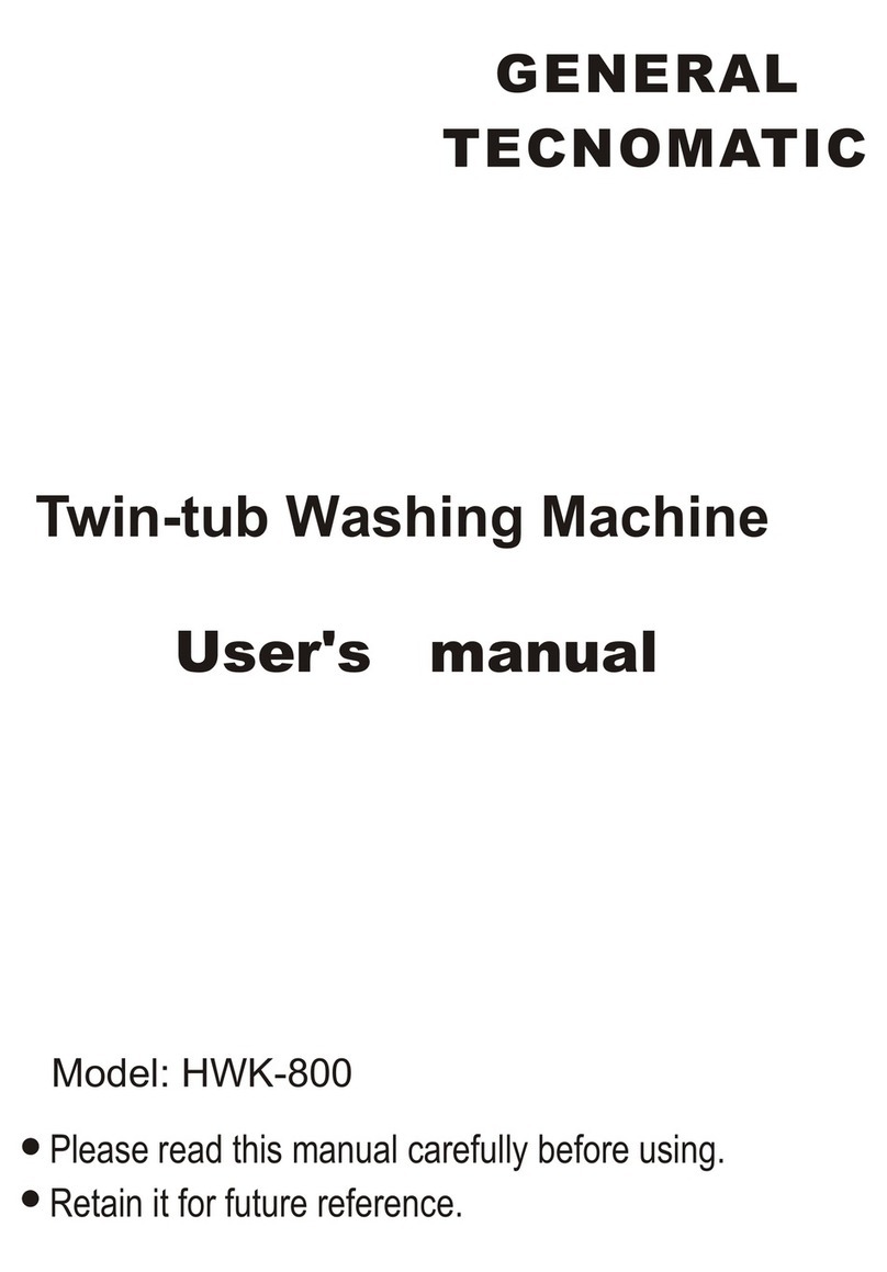 General Technomatic HWK-800 Manual de usuario