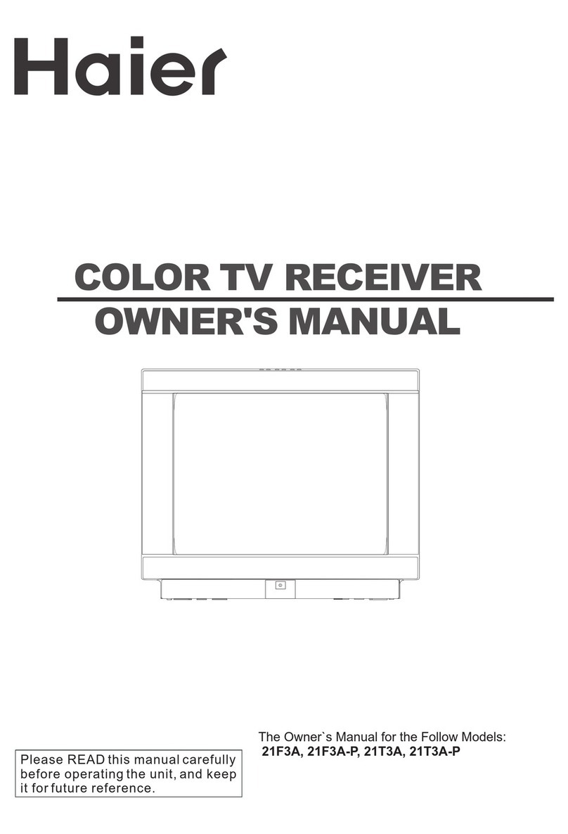 Haier 21F3A Manual de usuario