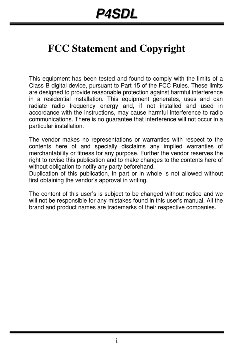 Biostar P4 SDL Manual de usuario