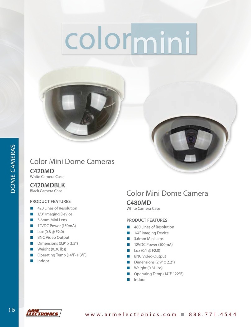 Arm Electronics C480MD Manual de usuario