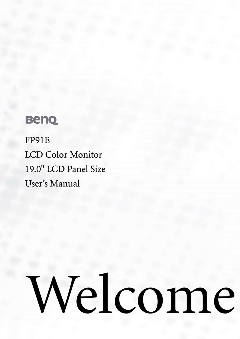BenQ FP91E Manual de usuario