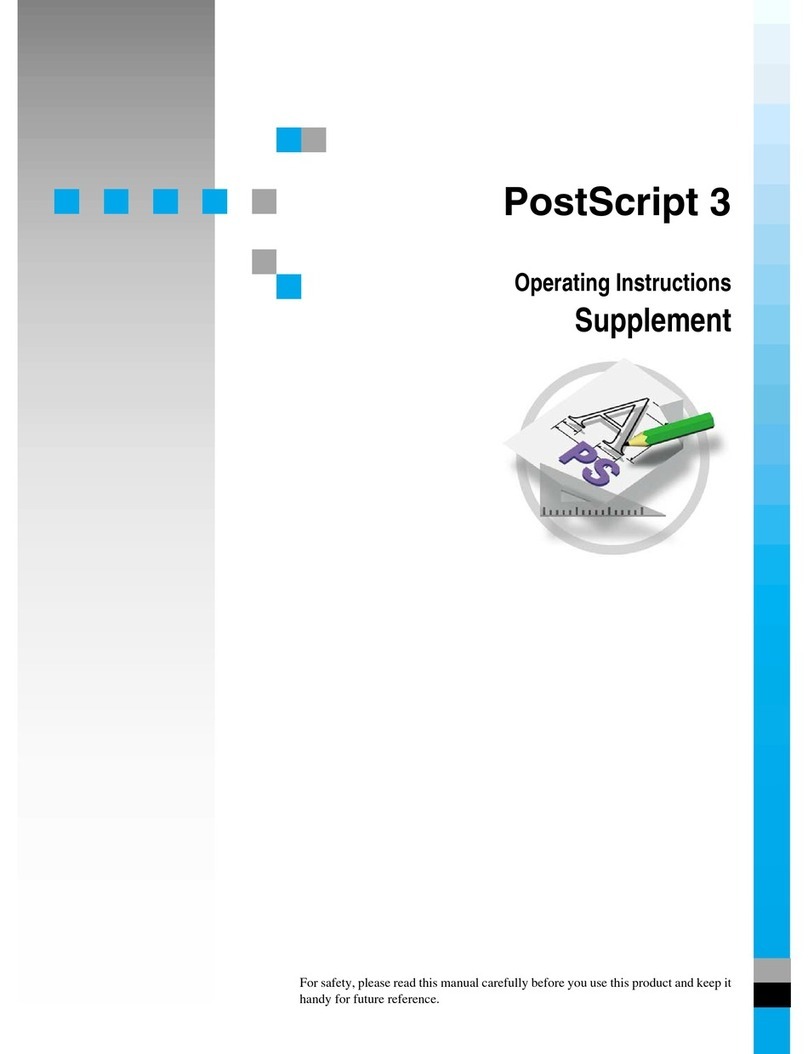 Gestetner P7126 Manual de usuario