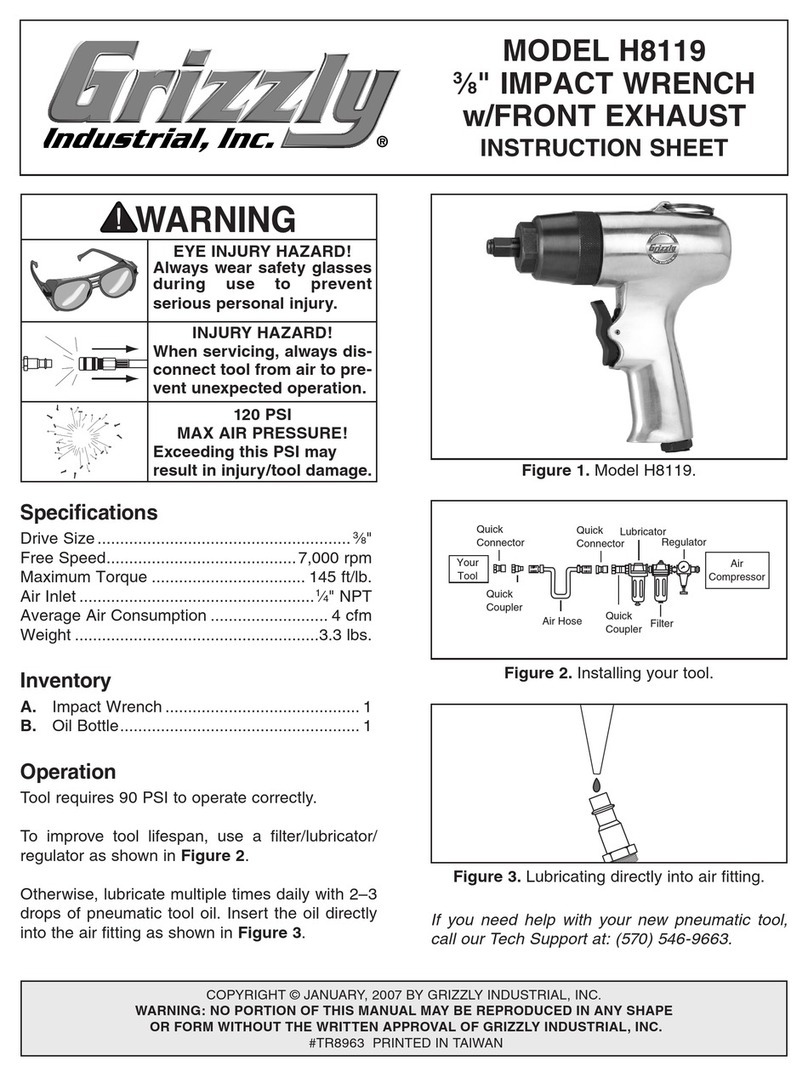 Grizzly H8119 Manual de usuario