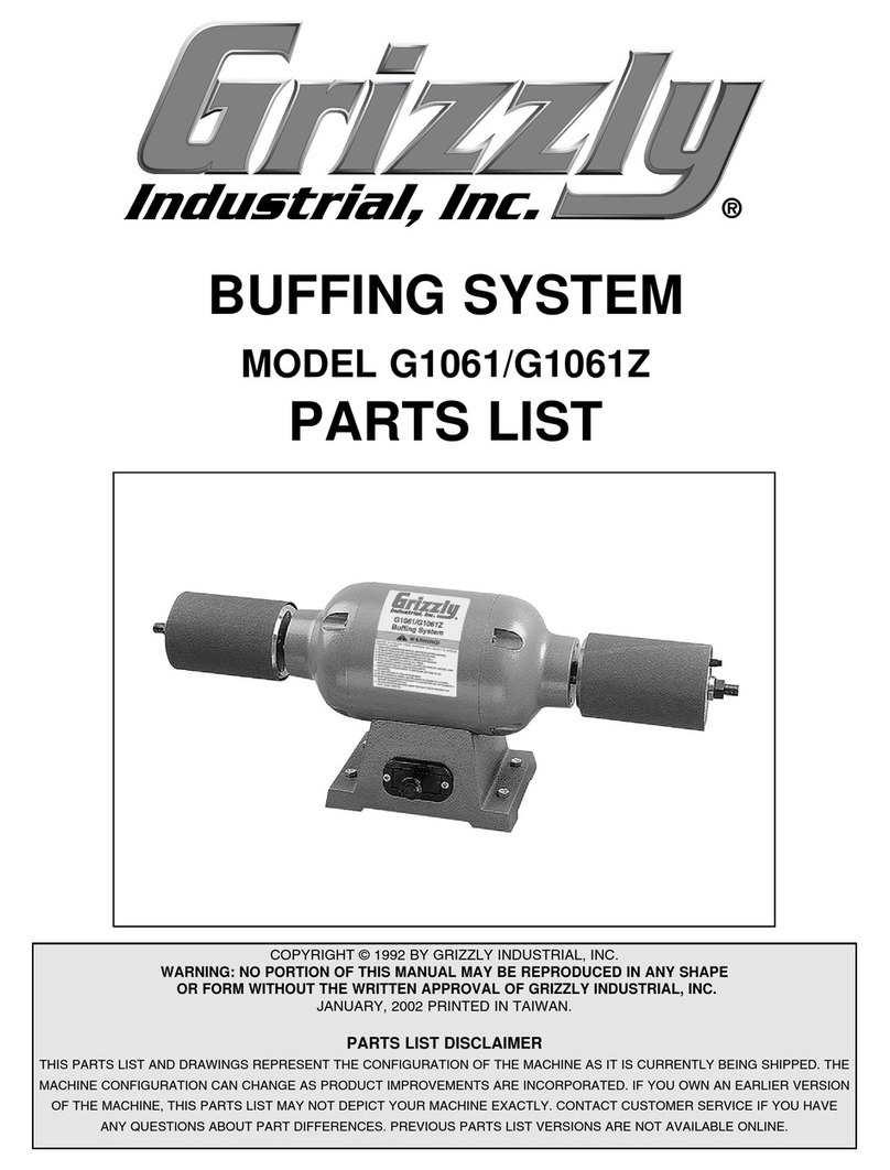 Grizzly G1061 Manual de usuario