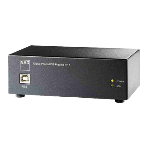 NAD PP-3 Manual de usuario