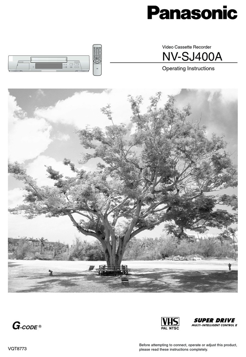 Panasonic NV-SJ400A Manual de usuario