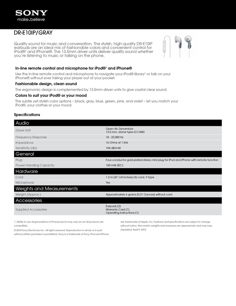 Sony DR-E10iP/GRAY Manual de usuario