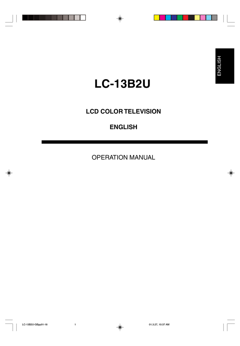 Sharp LC-13B2U Manual de usuario
